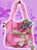 Bolsa Linha Silver em Tecido 4996 Pink